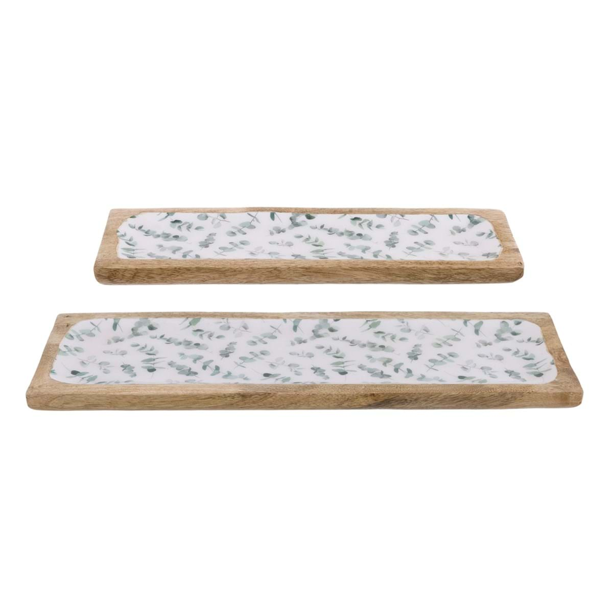 SET OF 2 TRAYS