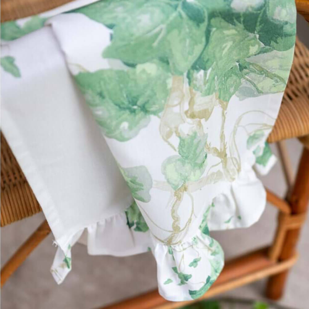 HEDERA KITCHEN TOWEL WITH FRILL