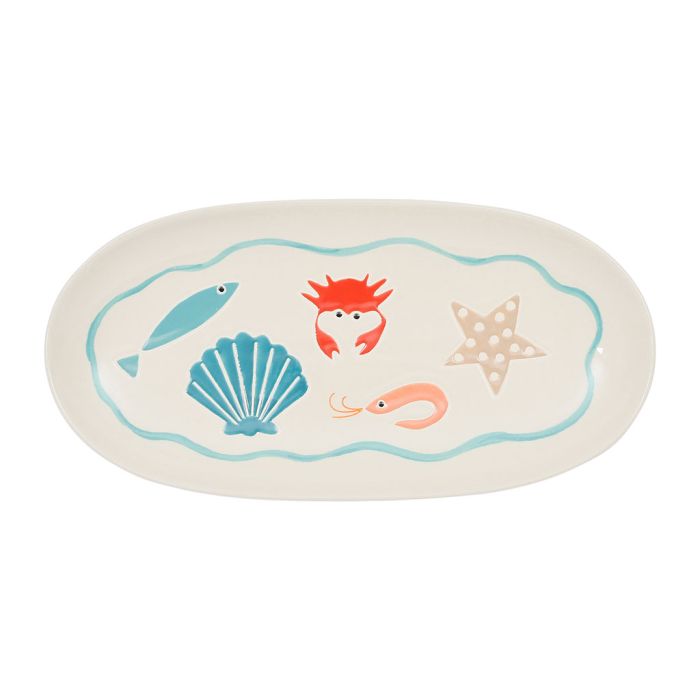 OVAL DISH - THE SEA -