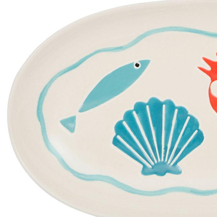 OVAL DISH - THE SEA -