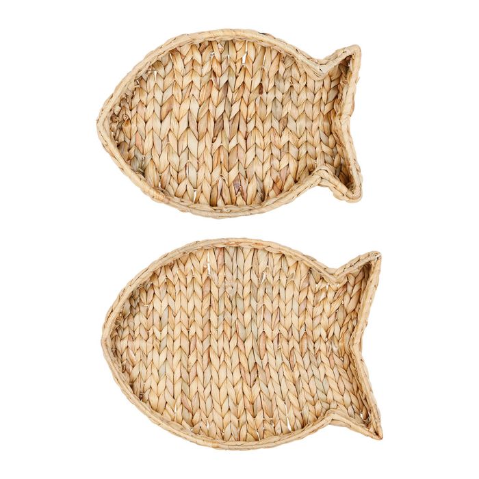 SET OF 2 FISH TRAY