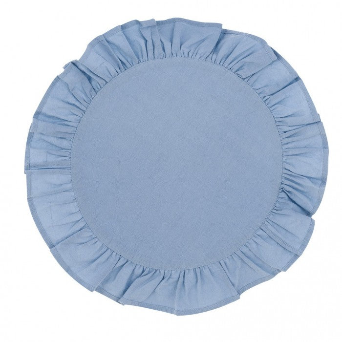 ROUND PLACEMAT WITH FRILL 7 CM