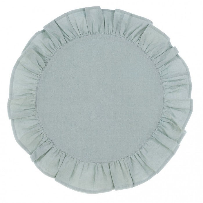 ROUND PLACEMAT WITH FRILL 7 CM