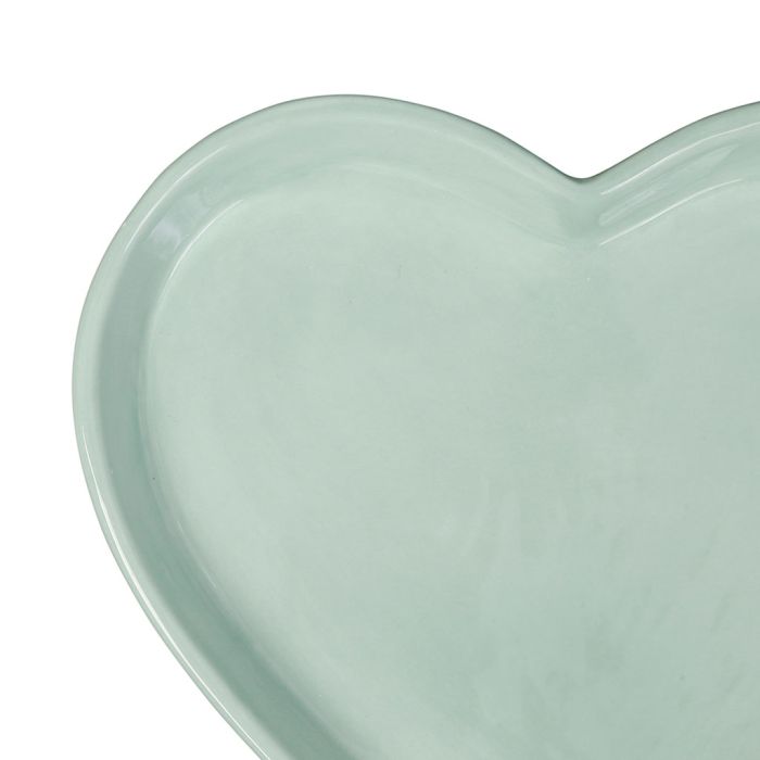 SET OF 2 HEART-SHAPED  TRAYS